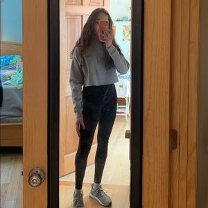 Urban Outfitters Grey OutFromUnder Cropped Hoodie